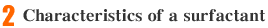 Characteristics of a surfactant